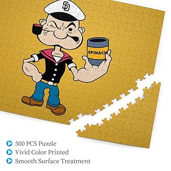 ポパイ ジグソーパズル フレーム付き Amazon.co.jp: 【ポパイ・ジグソーパズル POPEYE INTERLOCKING